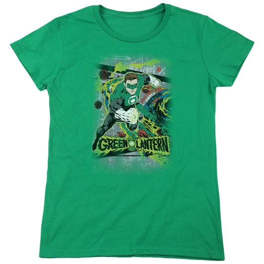 Dc - Space Sector 2814 - Short Sleeve Womens Tee - Kelly Green T-shirt
