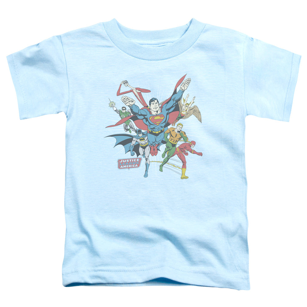 DC LEAD THE CHARGE - S/S TODDLER TEE - LIGHT BLUE - T-Shirt