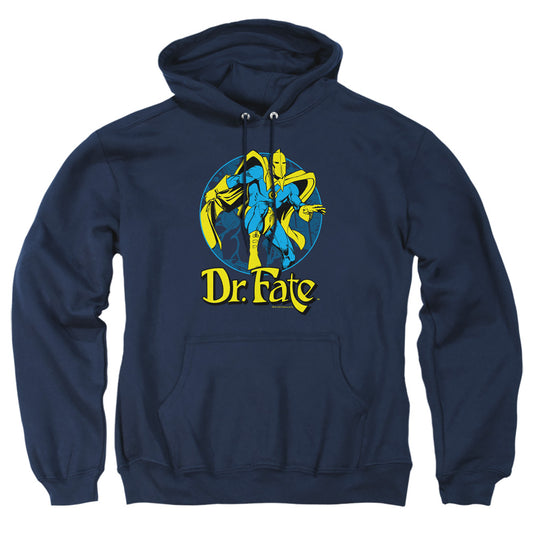 Dc - Dr Fate Ankh - Adult Pull-over Hoodie - Navy