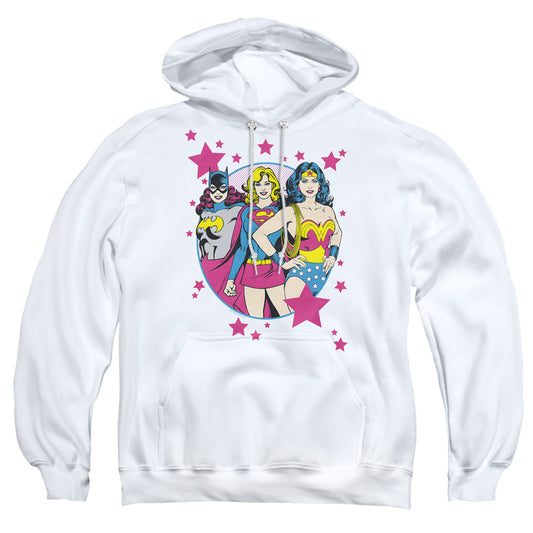 Dc - We Are Superior - Adult Pull-over Hoodie - White