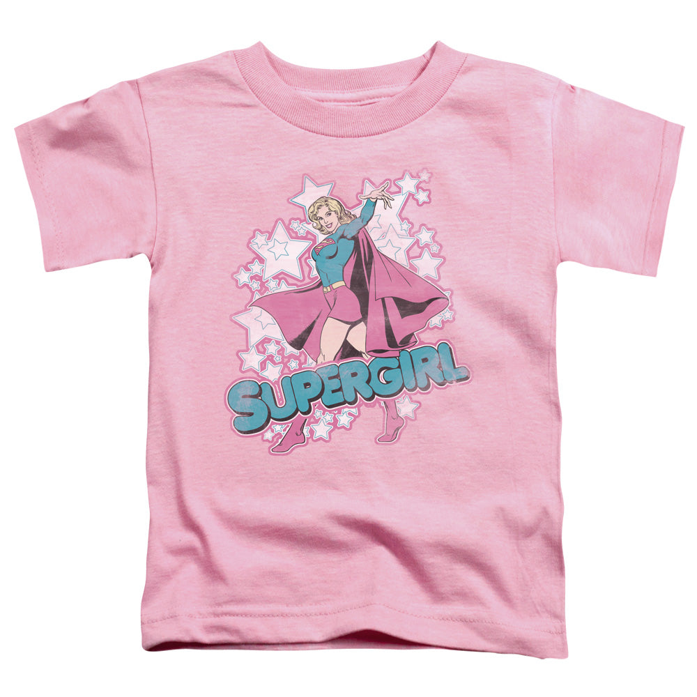 Dc - Im Supergirl - Short Sleeve Toddler Tee - Pink T-shirt