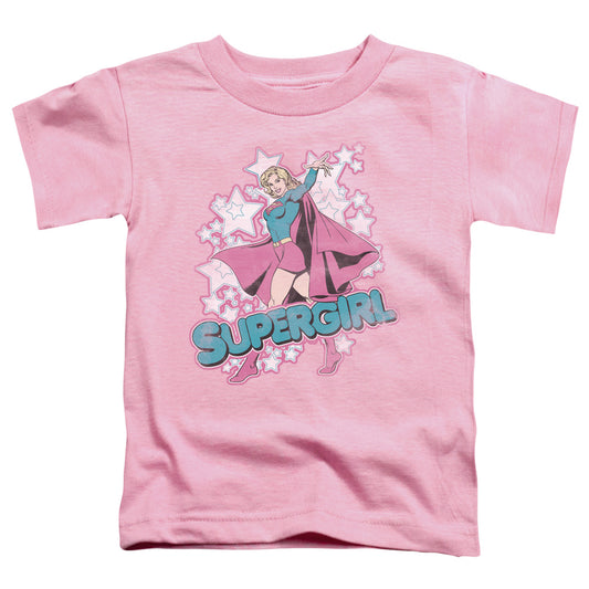 Dc - Im Supergirl - Short Sleeve Toddler Tee - Pink T-shirt