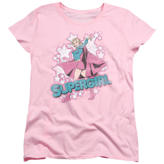 DC IM SUPERGIRL - S/S WOMENS TEE - PINK T-Shirt