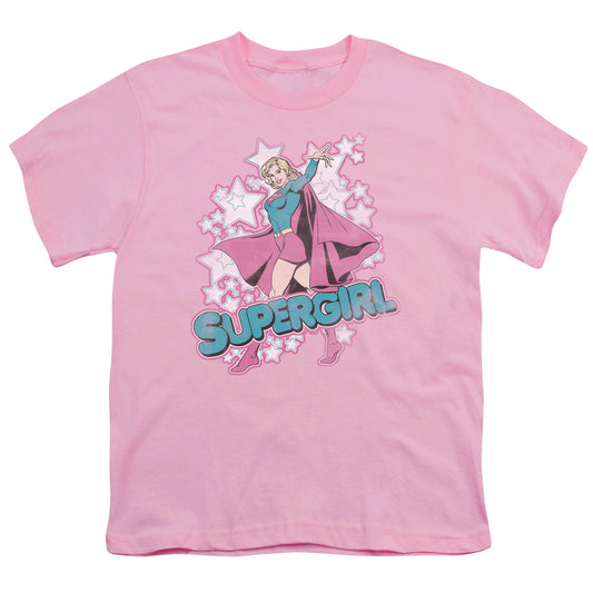 Dc - Im Supergirl - Short Sleeve Youth 18/1 - Pink T-shirt
