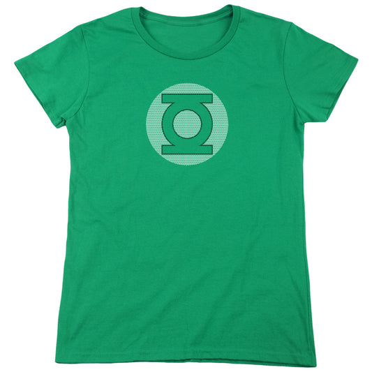 Dc - Gl Little Logos - Short Sleeve Womens Tee - Kelly Green T-shirt