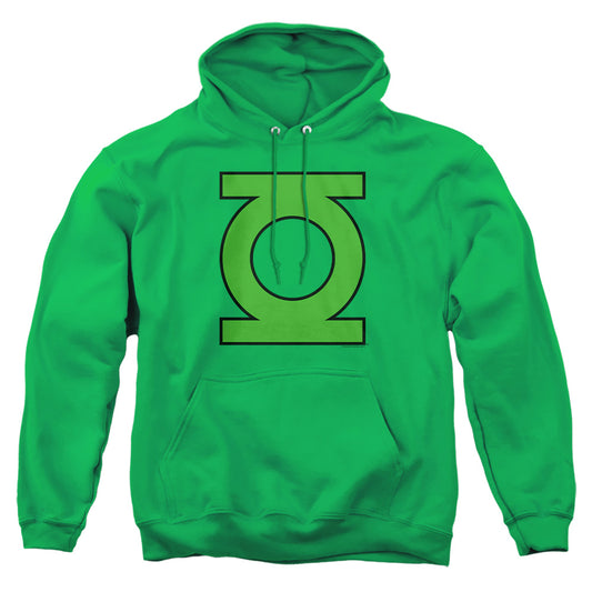 Dc - Gl Emblem - Adult Pull-over Hoodie - Kelly Green