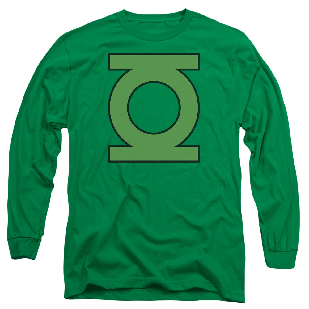 Dc - Gl Emblem - Long Sleeve Adult 18/1 - Kelly Green T-shirt