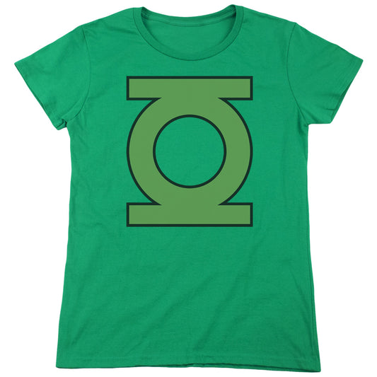 Dc - Gl Emblem - Short Sleeve Womens Tee - Kelly Green T-shirt