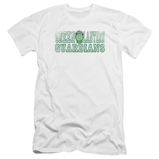 Dc - Green Lantern Guardians-premuim Canvas Adult Slim Fit 30/1 - White
