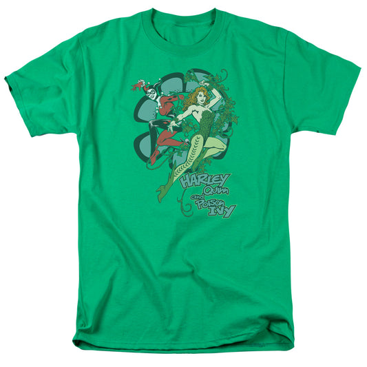 Dc - Harley And Ivy - Short Sleeve Adult 18/1 - Kelly Green T-shirt