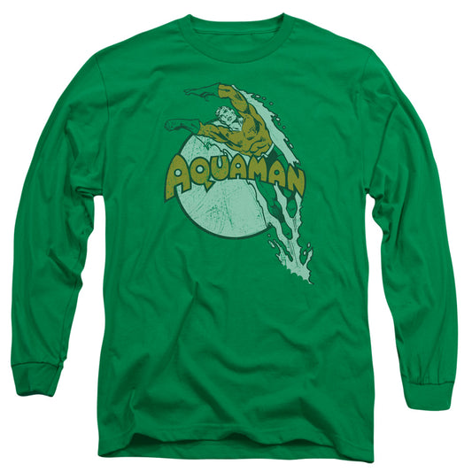 Dc - Splash - Long Sleeve Adult 18/1 - Kelly Green T-shirt