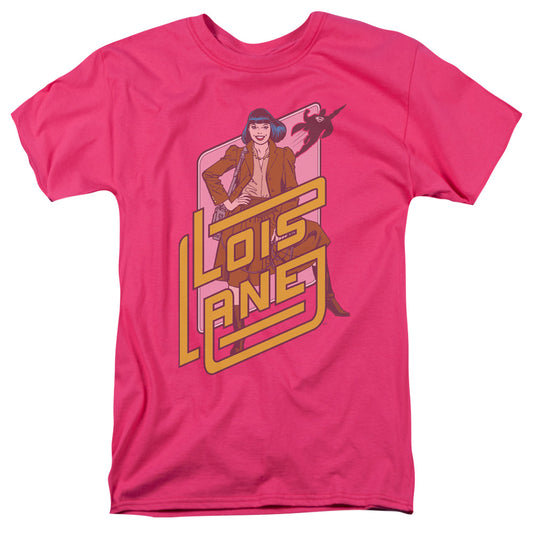 Dc - Lois Lane - Short Sleeve Adult 18/1 - Hot Pink T-shirt