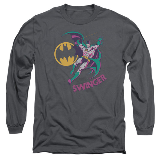 Dco - Swinger - Long Sleeve Adult 18/1 - Charcoal T-shirt