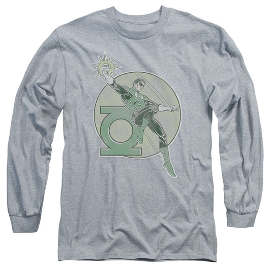 Dco - Retro Lantern Iron On - Long Sleeve Adult 18/1 - Athletic Heather T-shirt