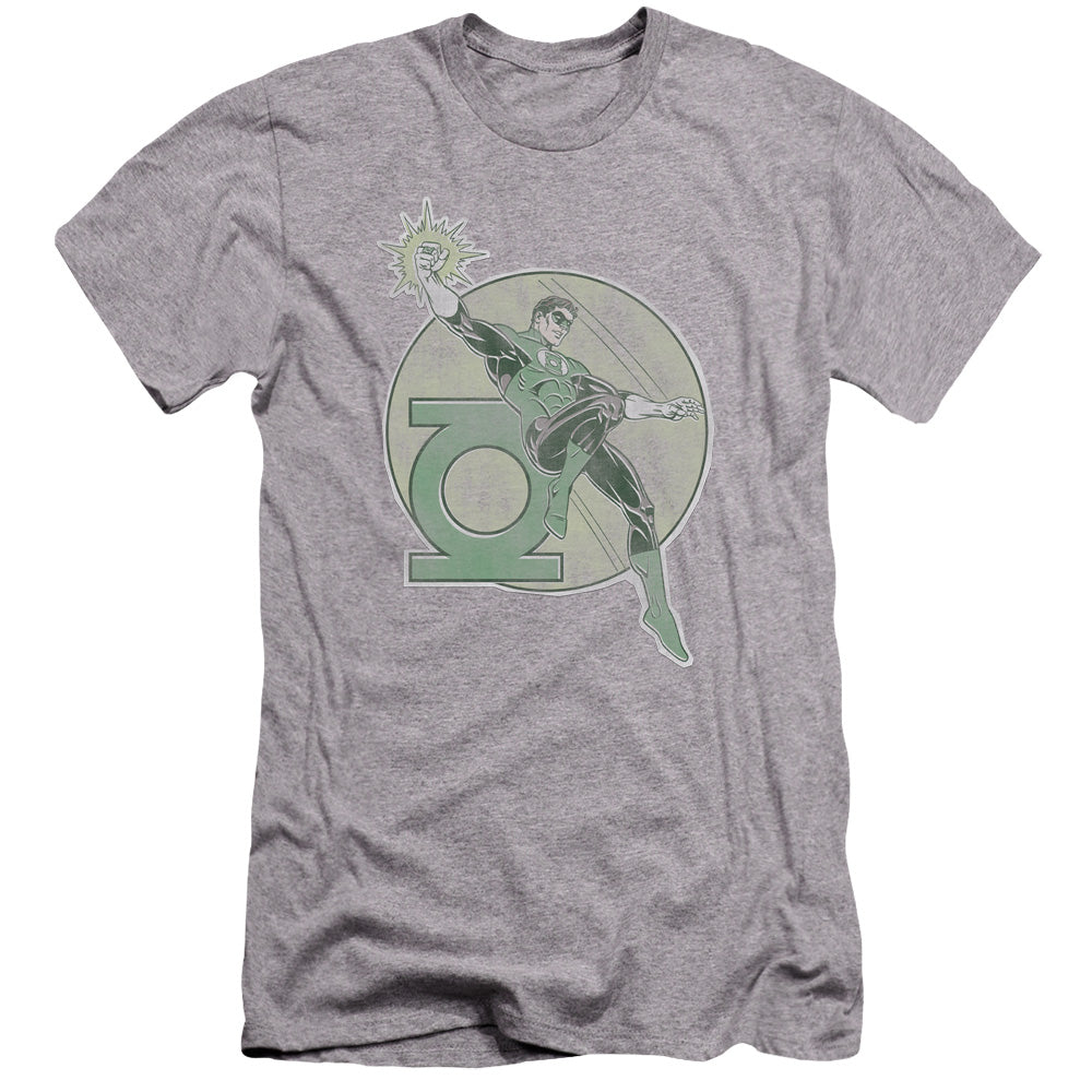 Dco - Retro Lantern Iron On-premuim Canvas Adult Slim Fit 30/1 - Athletic Heather