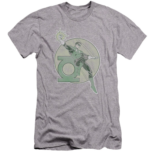 Dco - Retro Lantern Iron On-premuim Canvas Adult Slim Fit 30/1 - Athletic Heather