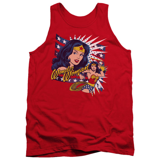 Dco - Pop Art Wonder - Adult Tank - Red