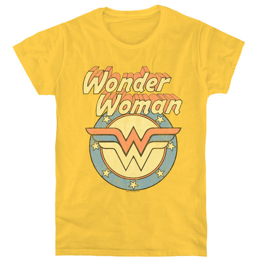 Dco - Faded Wonder - Short Sleeve Womens Tee - Banana T-shirt