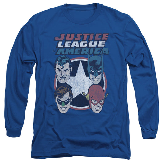 Dco - 4 Stars - Long Sleeve Adult 18/1 - Royal Blue T-shirt