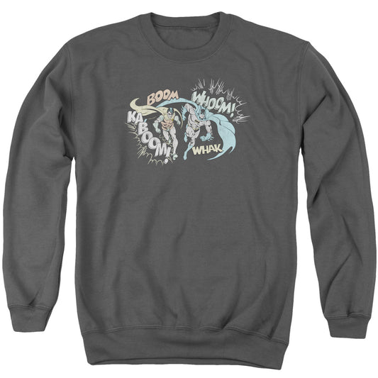 Dco - Action Duo - Adult Crewneck Sweatshirt - Charcoal