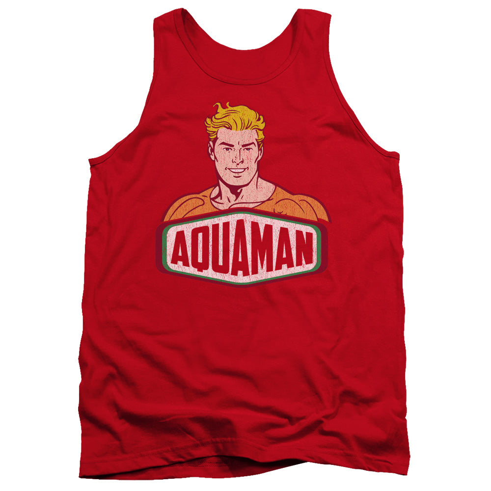 Dco - Aquaman Sign - Adult Tank - Red