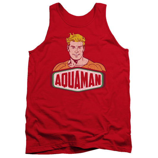 Dco - Aquaman Sign - Adult Tank - Red