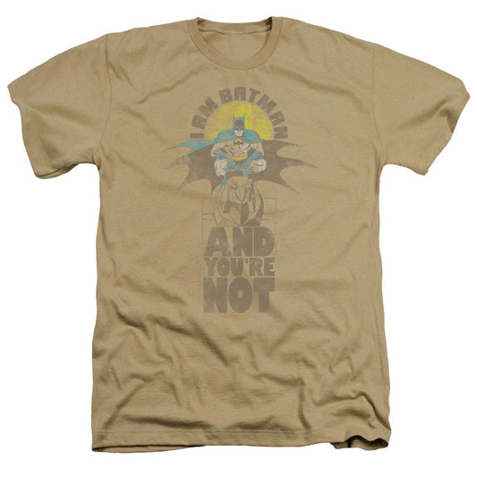 Dc - And Youre Not - Adult Heather - Sand