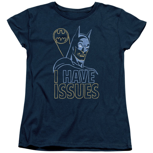 Dc - Issues - Short Sleeve Womens Tee - Navy T-shirt