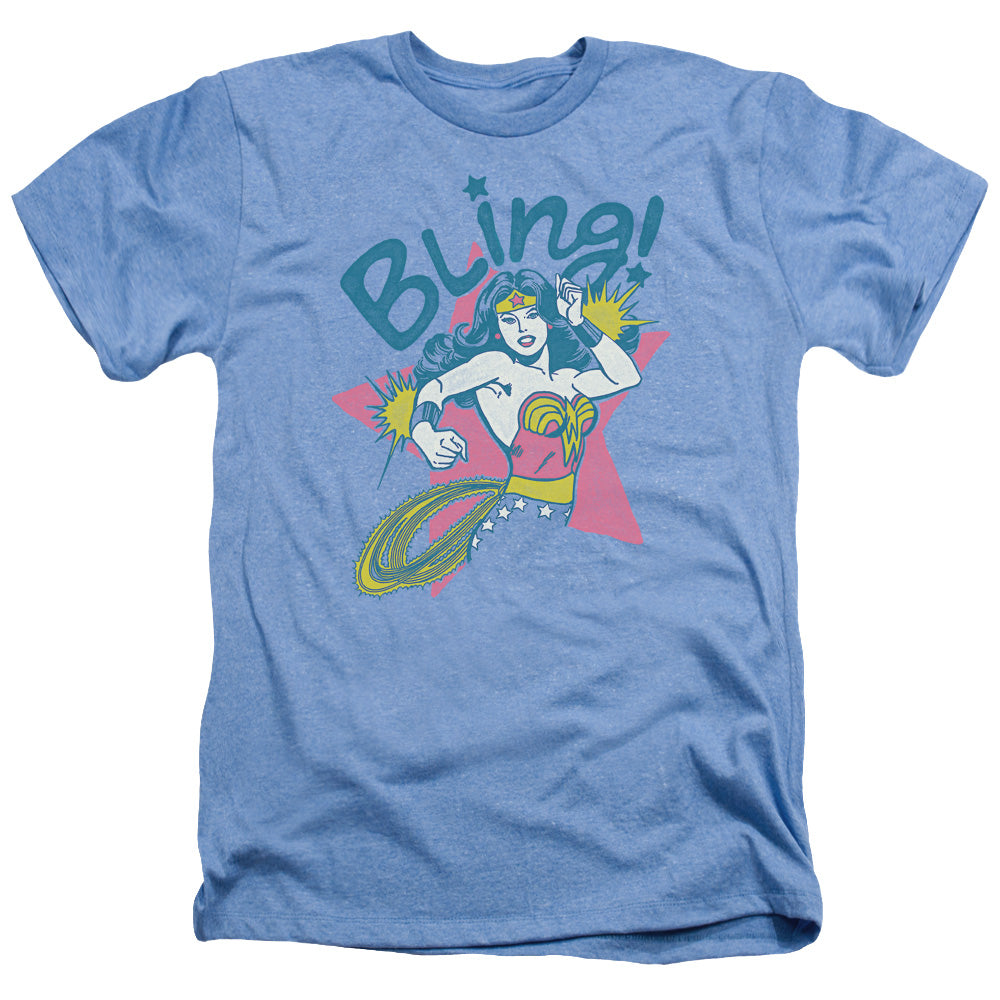 Dc - Bling - Adult Heather - Light Blue