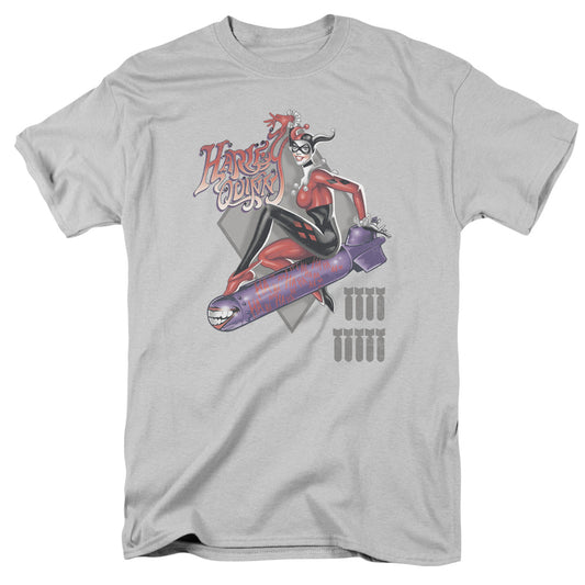 Dc - Harleys The Bomb - Short Sleeve Adult 18/1 - Silver T-shirt