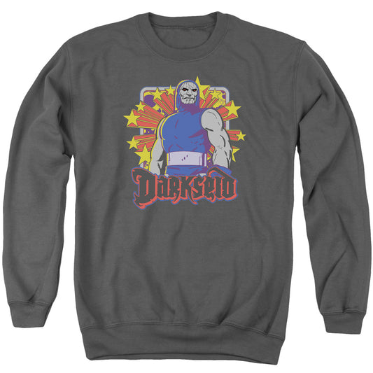 Dc - Darkseid Stars - Adult Crewneck Sweatshirt - Charcoal
