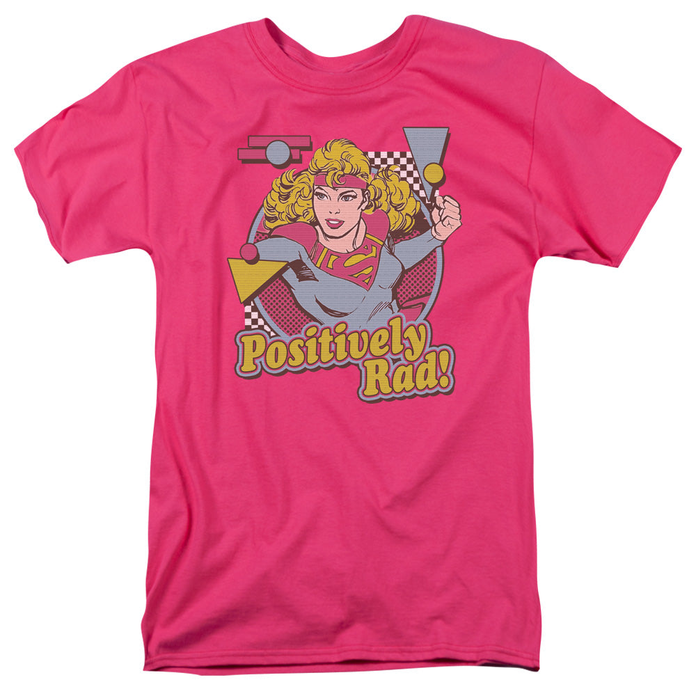 Dc - Positively Rad - Short Sleeve Adult 18/1 - Hot Pink T-shirt