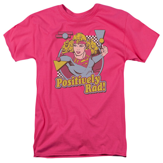 Dc - Positively Rad - Short Sleeve Adult 18/1 - Hot Pink T-shirt