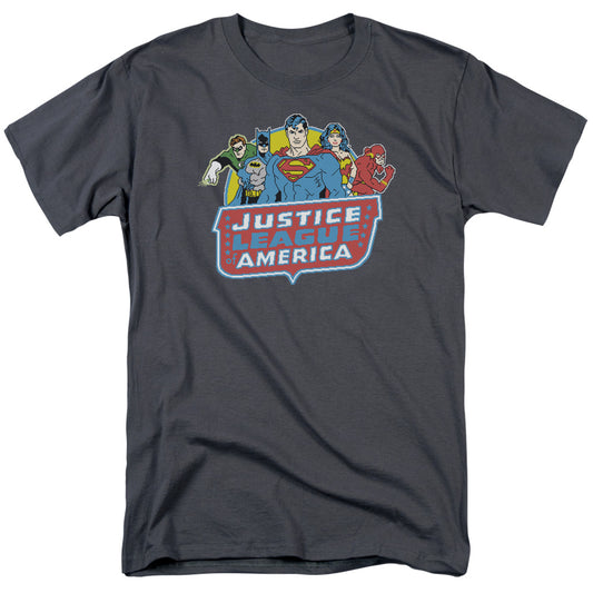 Dc - 8 Bit League - Short Sleeve Adult 18/1 - Charcoal T-shirt