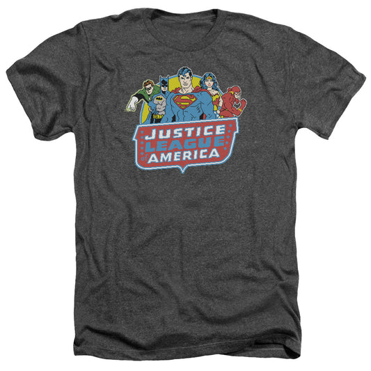 Dc - 8 Bit League - Adult Heather - Charcoal