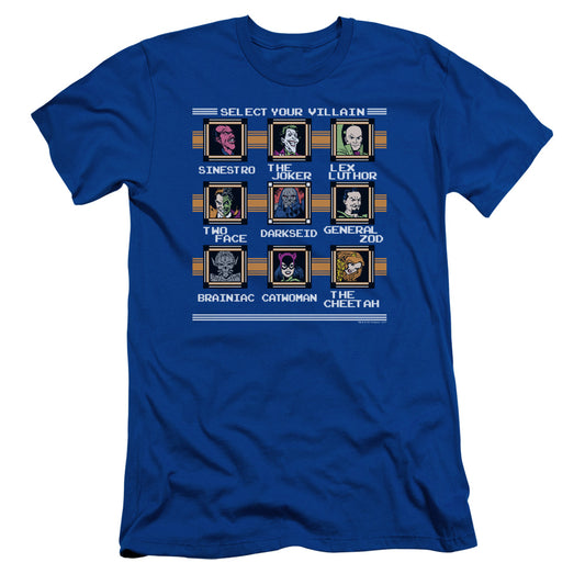 Dc - Stage Select - Short Sleeve Adult 30/1 - Royal Blue T-shirt