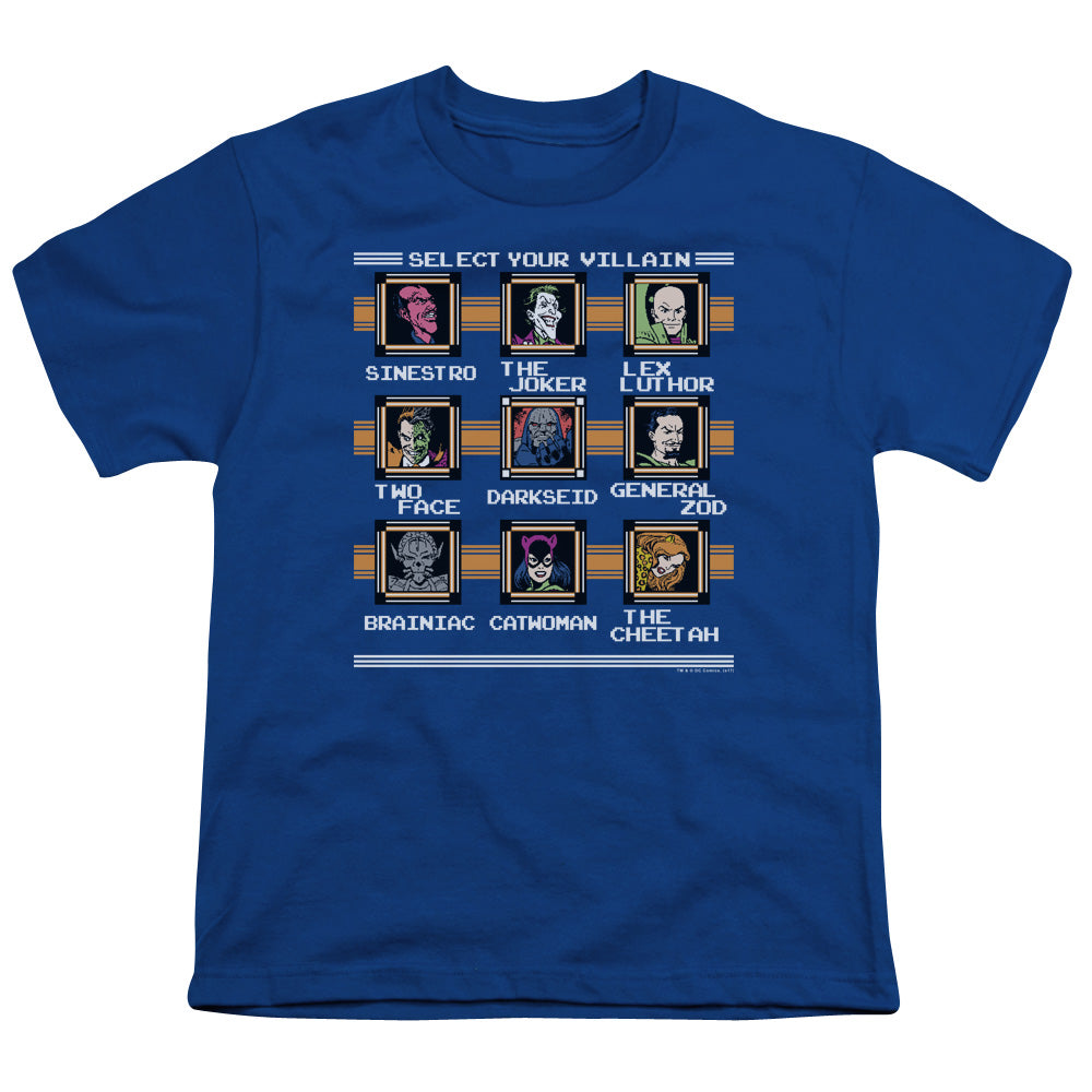 Dc - Stage Select - Short Sleeve Youth 18/1 - Royal Blue T-shirt