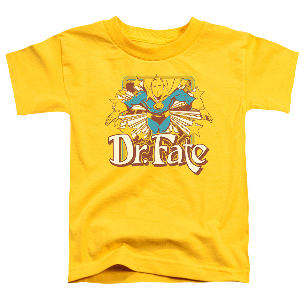Dc - Dr Fate Stars - Short Sleeve Toddler Tee - Yellow T-shirt
