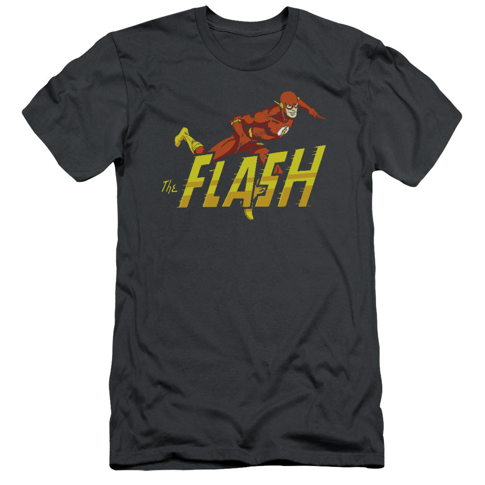 DC FLASH 8 BIT FLASH - S/S ADULT 30/1 - BLACK T-Shirt