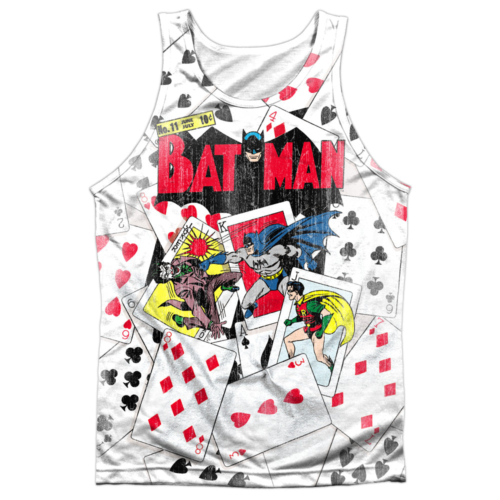 Dc - Number 11 All Over - Adult 100% Poly Tank Top - White