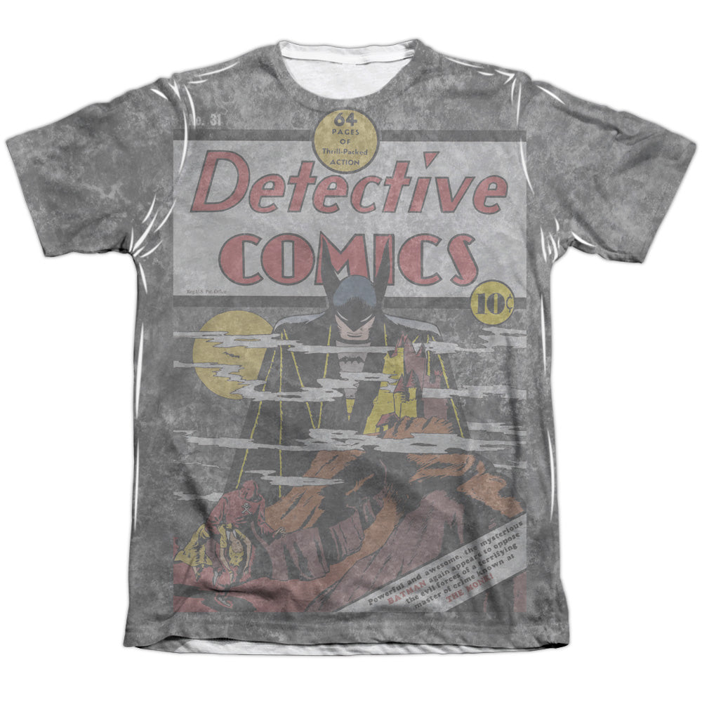 Dc - Detective #31 Cover - Adult 65/35 Poly/cotton Short Sleeve Tee - White T-shirt