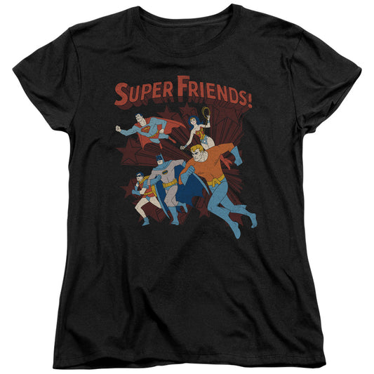 DC SUPER RUNNING - S/S WOMENS TEE - BLACK T-Shirt