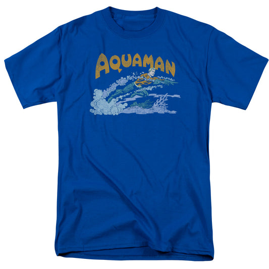 Dc - Aqua Swim - Short Sleeve Adult 18/1 - Royal Blue T-shirt