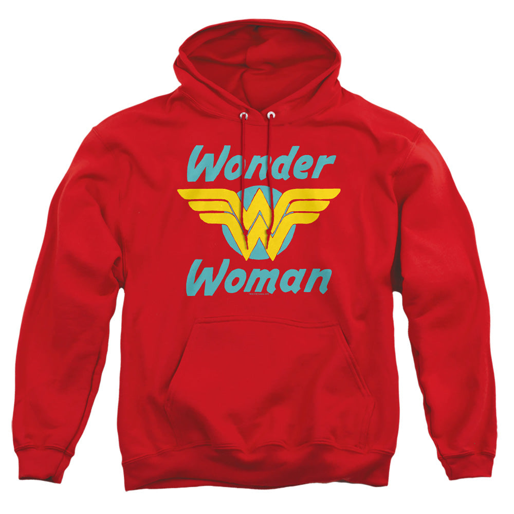 Dc - Wonder Wings - Adult Pull-over Hoodie - Red