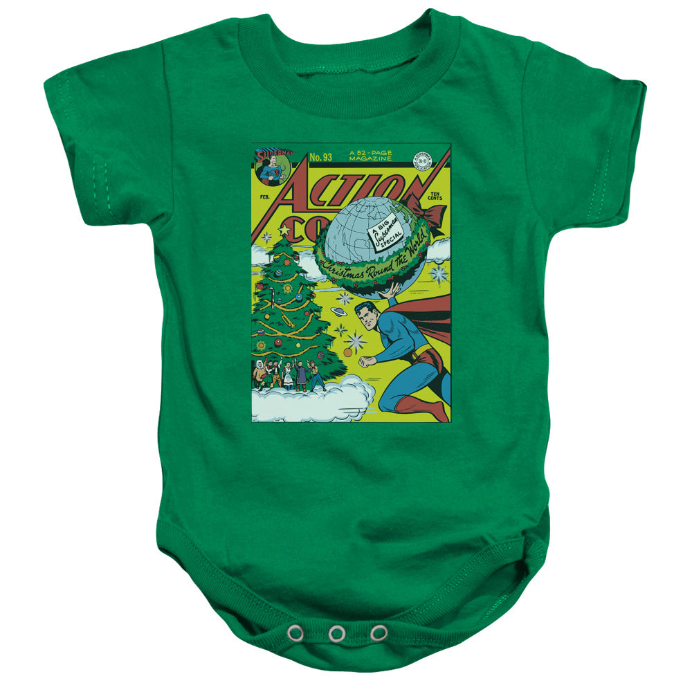 Dc - Cover No. 93-infant Snapsuit - Kelly Green