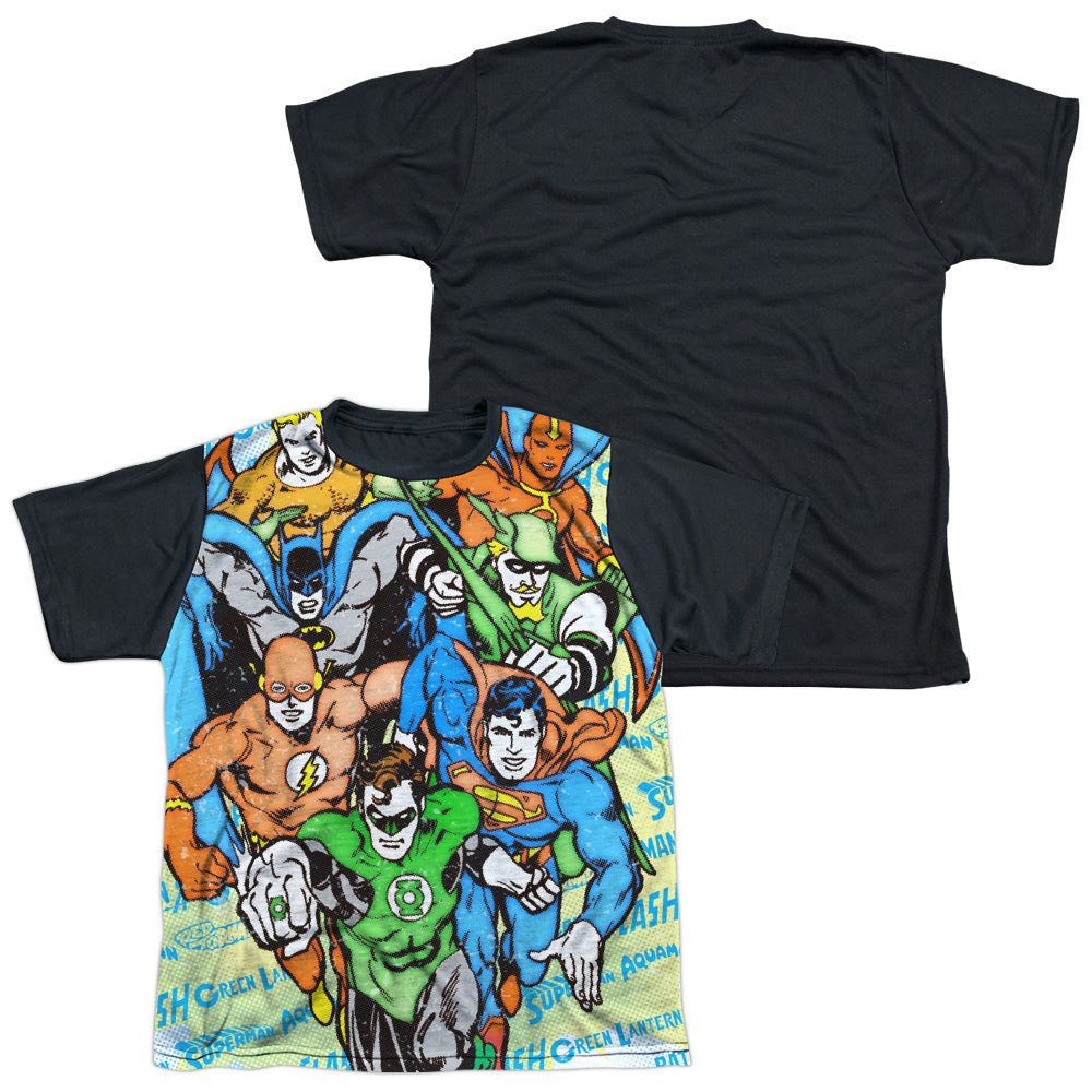 Dc - Follow The Leader - Short Sleeve Youth White Front Black Back   - White T-shirt