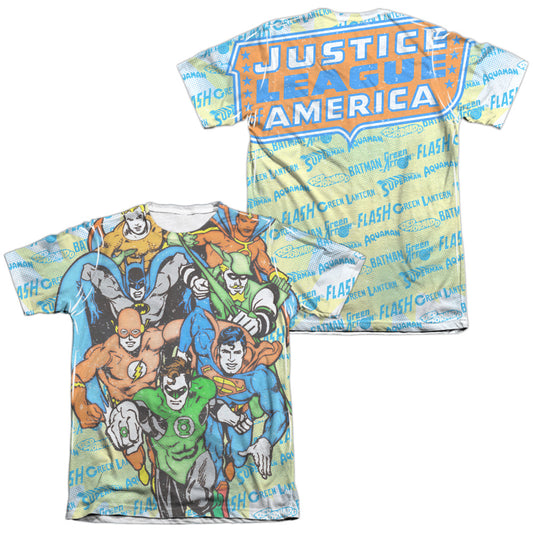 Dc - Follow The Leader (Front/back Print) - Adult Poly/cotton Short Sleeve Tee - White T-shirt