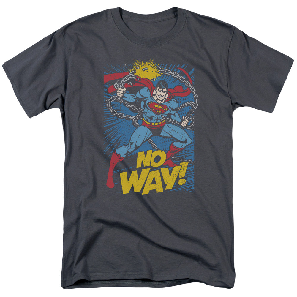 Dc - No Way - Short Sleeve Adult 18/1 - Charcoal T-shirt