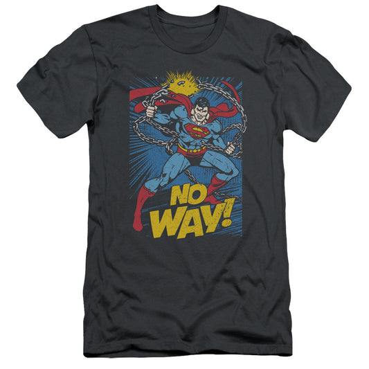 Dc - No Way - Short Sleeve Adult 30/1 - Charcoal T-shirt