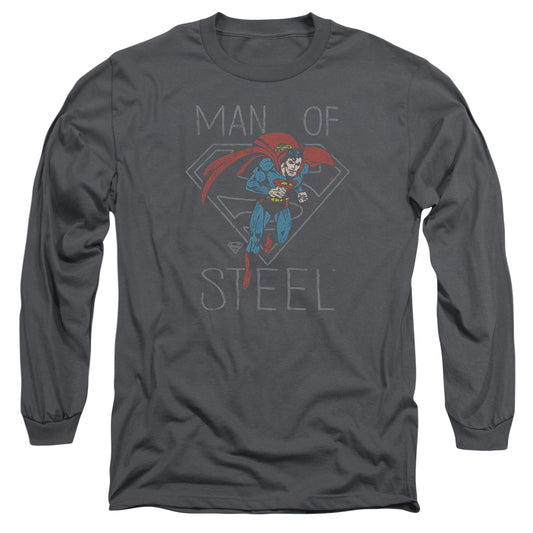 Dc - Hardened Heart - Long Sleeve Adult 18/1 - Charcoal T-shirt